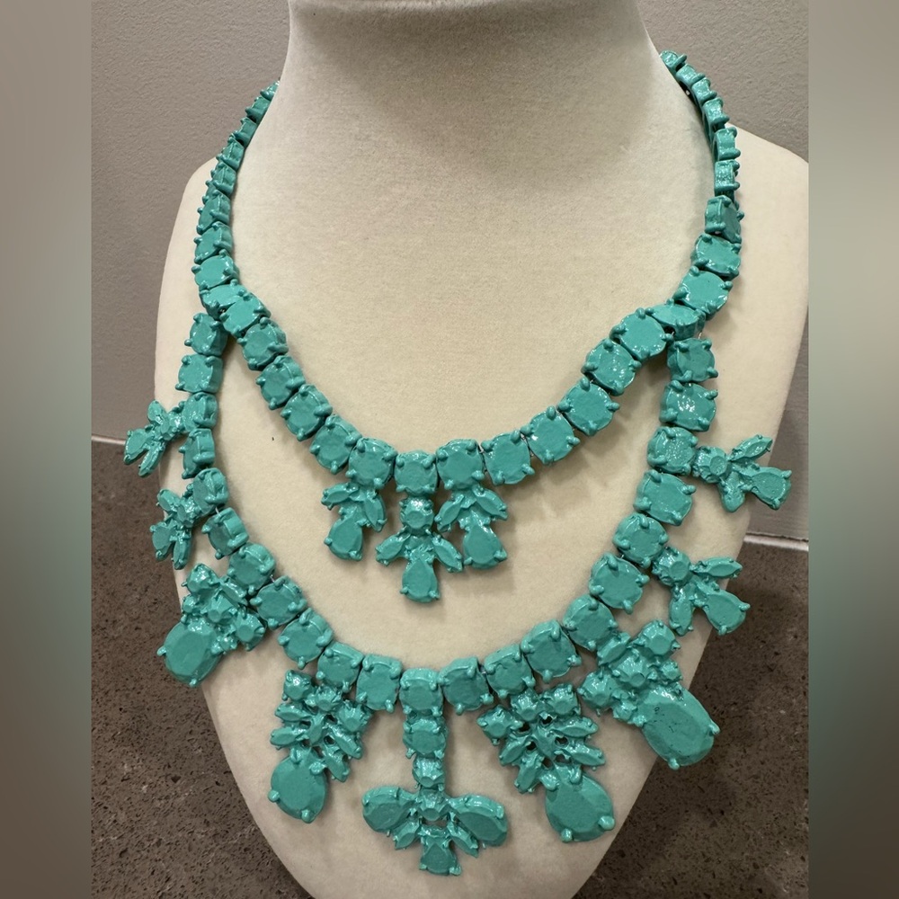 Blue Statement Necklace